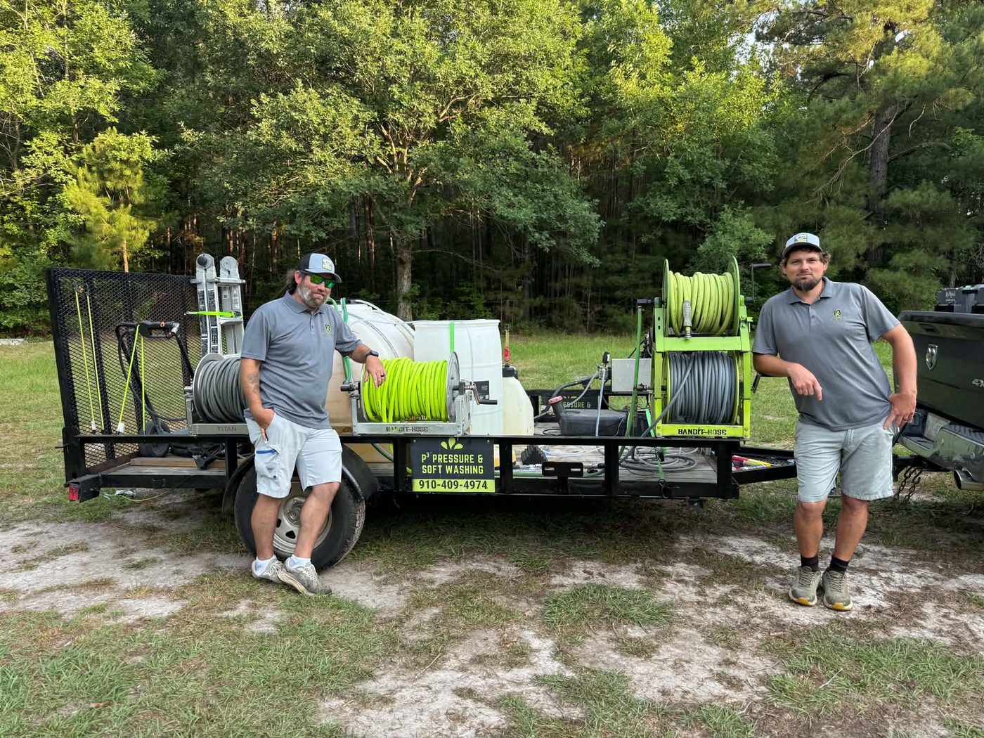 The P3 crew and equipment