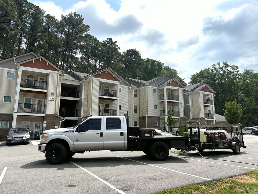 P3 rig at a commercial property